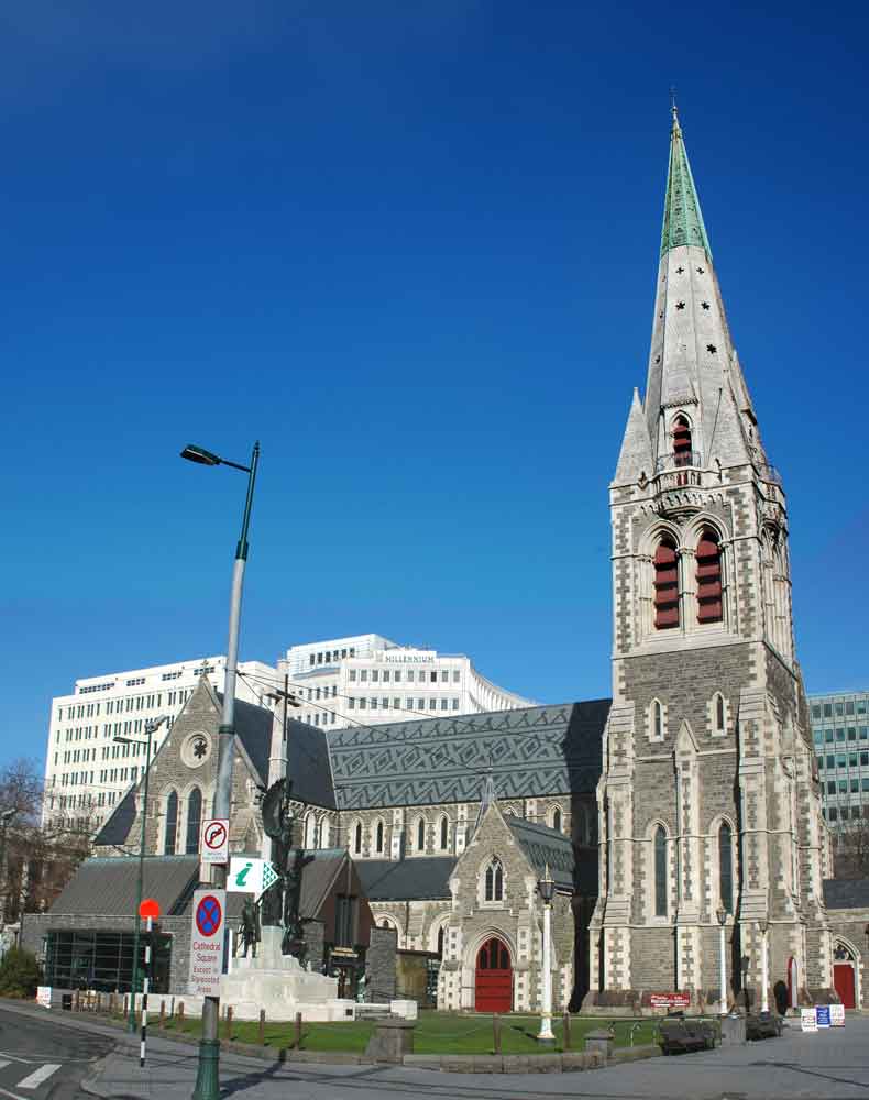 235 - Nueva Zelanda - Christchurch, catedral